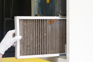 replacing whole house HVAC air filter