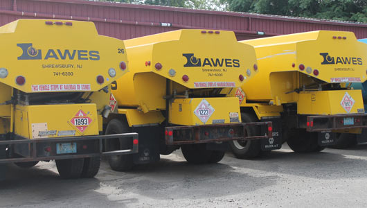 Lawes Company Oil Trucks