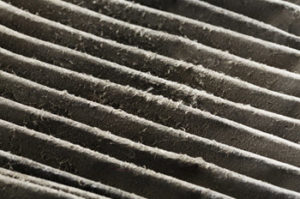 replacing air filter on heater