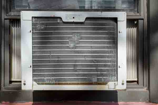 image of a window air conditioning unit