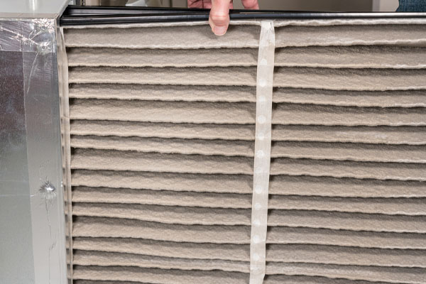 dirty hvac filter