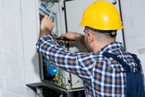 image of a furnace circuit breaker repair
