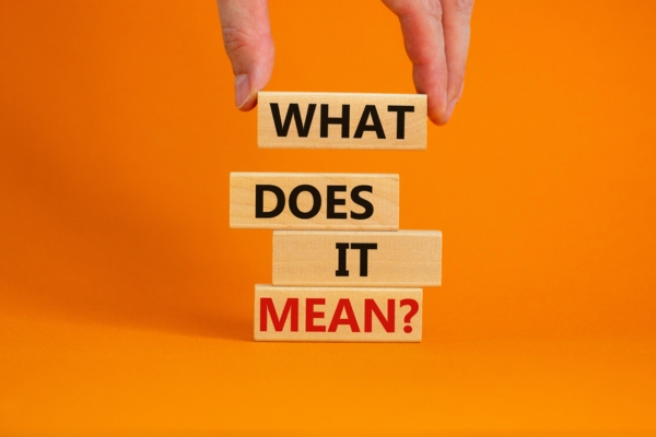 what does it mean written on wooden blocks depicting air conditioner sizing