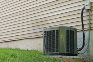 image of an air conditioner condenser