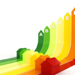 image of efficiency rating depicting home heating system