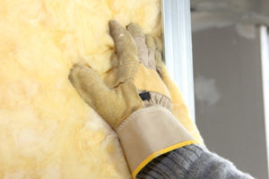 image of a home insulation installation
