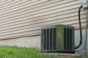 image of an air conditioner condenser