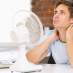 image of summer heat depicting how to cool a home naturally