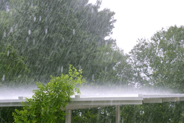 image of rain depicting rain getting into heating oil tank