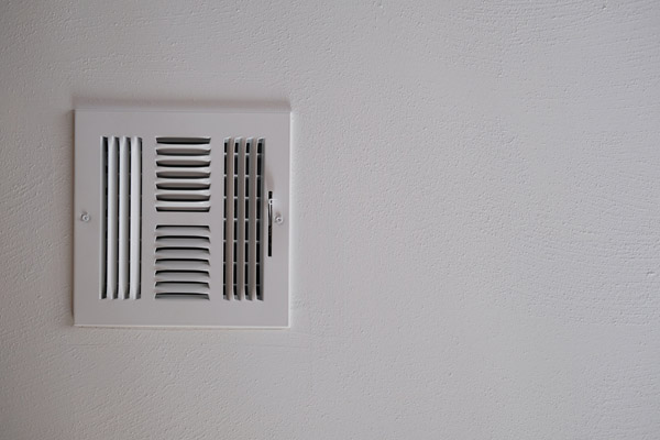 image of a dirty hvac air register