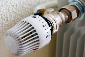 image of a heating oil radiator thermostat