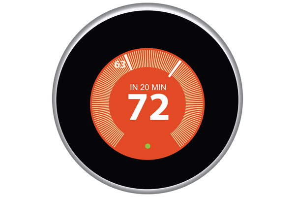 image of a thermostat for a fuel oil heating system