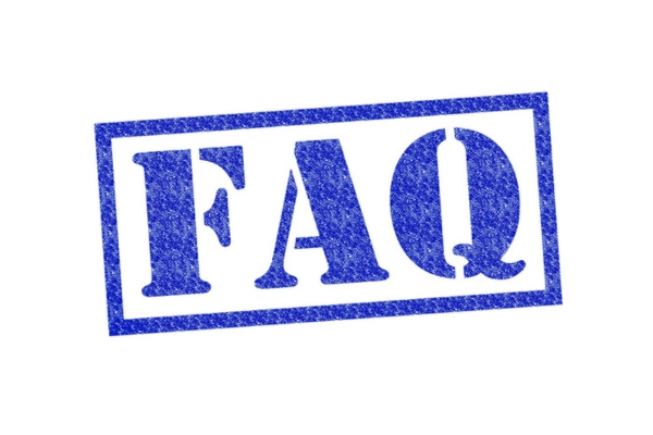 FAQ blue stamp depicting questions about standby generator replacement