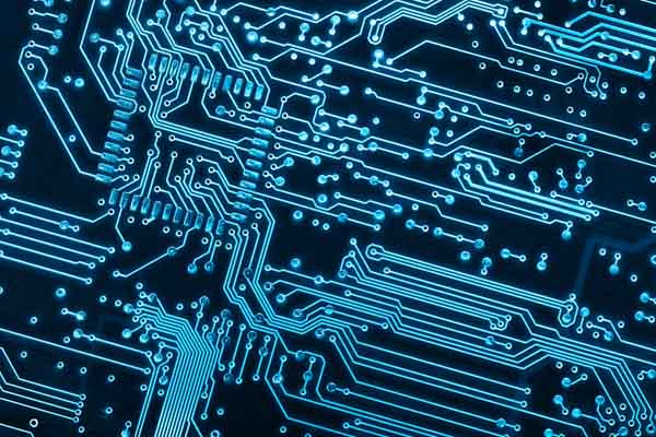 image of an hvac unit circuit board