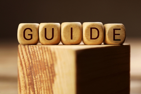 guide spelled using wooden letter cubes depicting Double-Wall Home Heating Oil Tank Installation