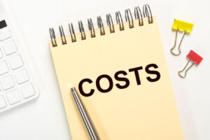 image of the word costs depicting added heating and cooling costs