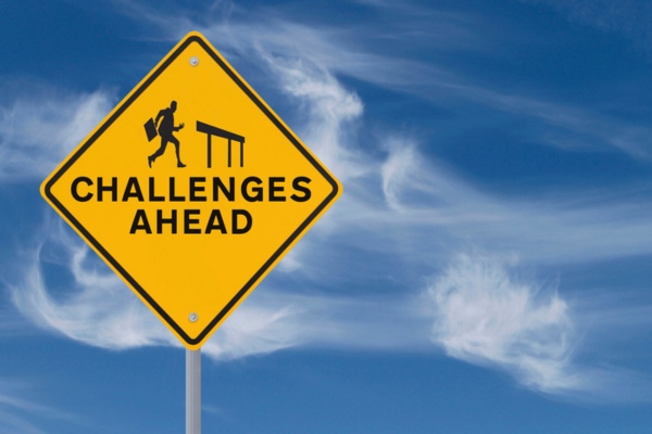 Challenge ahead road sign depicting challenges of DIY ventilation planning