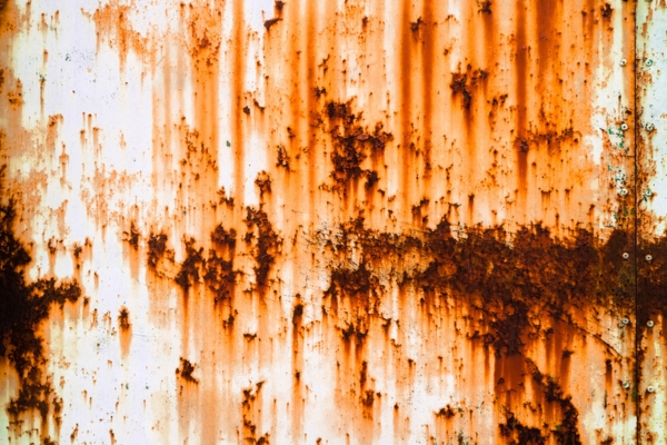 rust on a metal surface depicting Impacts of Water Contamination