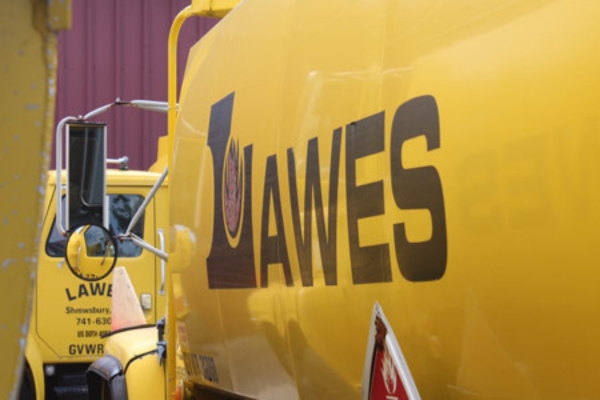 Lawes Company heating oil truck
