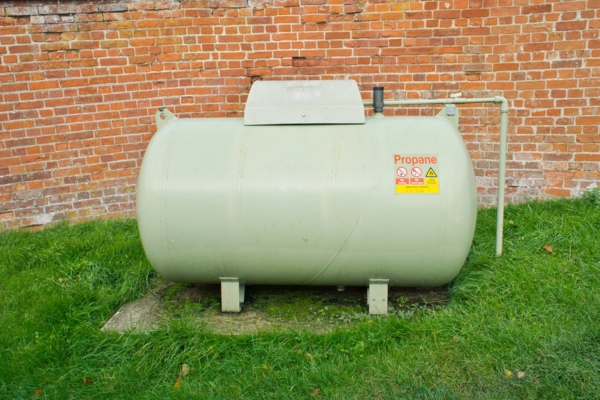 image of a propane tank