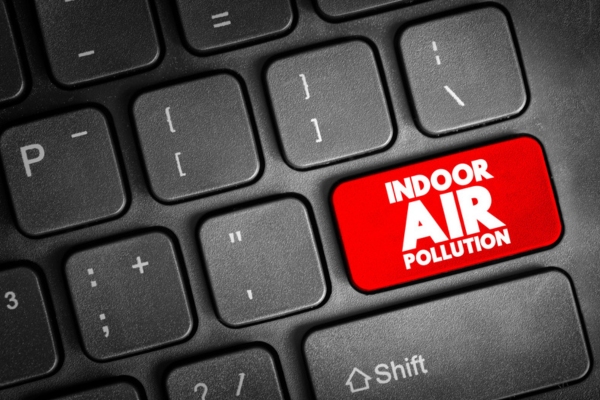 INDOOR AIR POLLUTION keyboard key