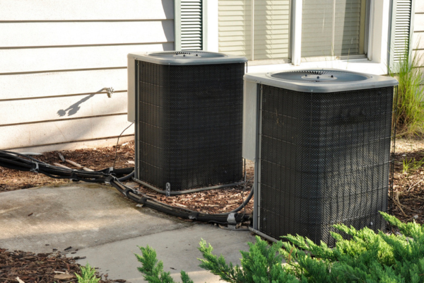 outdoor central AC unit