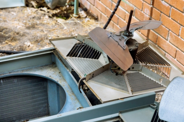 replacing parts of an old air conditioner